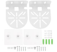 Create idea 3Pcs L-Shape Metal Wall Ceiling Mount Solid Mounting Corner Bracket with Installation kit for CCTV Cameras LED Wall Stage Lights Compatible with TP-Link