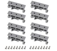 Create idea 4 Pairs Relay Holder DIN Rail Mounting Holder for 34mm Relays Circuit Boards Small Modules Rail Mounting