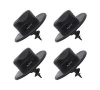 Create idea 4 Pcs Car Mat Cilp 3D0864851B41 3D08645214PK 3D0864200A71N Vehicle Carpet Clip Fixing Grips Clamps Car Hook Loop Screw Black 28mm
