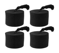 Create idea 4 Pieces Kayak Scupper Plugs EVA 4.5 * 3.1cm Fits Hole Sizes Less Than 1.5-1.75 inch Sit-on-Top Kayak Fishing Boat Black, Large