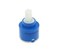 Create idea 40 mm Replacement Faucet Cartridge Ceramic Cartridge Tap Low Noise Three-Layer Filtering Square Stem Ceramic Cartridge for Kitchen Blue