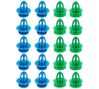 Create idea 40Pcs Car Door Bumper Trim Fixing Buckle 7231991 13252118 Compatible with Vauxhall Astra/Insignia/Meriva Door Trim Panel Retainer Plastic