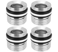 Create idea 4pcs 20mm to 1/2"(20mm) Hose Connector Outlet Nipple For Bath Mixer Tap Thermostatic Mixer