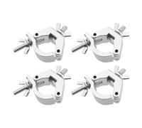 Create idea 4pcs Aluminum Alloy Hook Truss Hook Clamp O-Clamp Half Hook Stage Light Hook for Spotlight LED Light or Stage Light Hanger Pipe Clamp 28-35mm