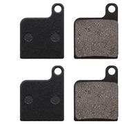 Create idea 4Pcs Bicycle Disc Brake Pads Resin Semi-Metallic Compatible With Giant NTH MPH MPH2 MPH3 Mountain Bike Replacement Accessories