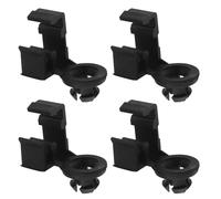Create Idea 4pcs Black Car Hood Support Rod Fixing Buckles 09209M09L02