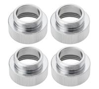 Create idea 4pcs Brass Faucet Adapter Connector 3/4'' Female to M22 x 1.0 Metric Male Thread Water Purifier Adapter for Machine Dishwasher Bathroom Kitchen Sink