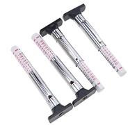Create idea 4Pcs Car Motorcycle Van Lorry Bike Tyre Tread Depth Gauge Tread Checker Measurements Rullers