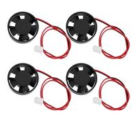 Create idea 4pcs DC 12V Laptop Mini Round Cooling Fan Voltage Current 0.04A Speed ??8500RPM 30 * 30 * 10mm