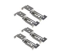 Create idea 4pcs License Plate Brackets Frame Number Plate Clips Spring Holder Truck Car Trailer Loaded Bracket Easy Install Durable Stainless Steel Construction