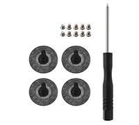 Create idea 4pcs Replacement Laptop Rubber Feet Wear-Resistant Anti-Slip Bottom Case Feet Compatible with MacBook Pro Retina A1398 A1425 A1502 with Screwdriver and Screws