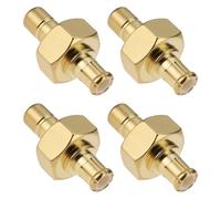 Create idea 4pcs SMB Male to MCX Male Adapter Connector for DAB DVB-T GPS LoRa or Other Radio, 50?