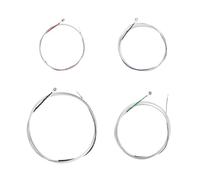 Create idea 4pcs Universal String Set for Cello String (A-D-G-C) Steel Core Nickel Plated Winding Accessories with Ball Head for 4/4 3/4 1/2 1/4 Cello