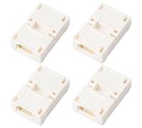 Create idea 4x BT Telephone Extension Socket BT Plug-BT Plug RJ11 for 4/6 Wires Telephone Line Extension