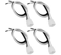 Create idea 4X G10Q 4-Pin Ceramic Lamp Holder 17x16x16.5mm 250V 2A for UV Lamp