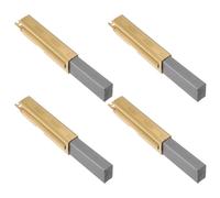 Create idea 4X Turbine Motor Carbon Brushes 6.3x11x28mm Compatible with Parkside PNTS 30/4 Domel