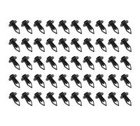 Create idea 50 Pcs RYQ500070 Car Trim Fixing Clips Wheel Arch Liner Splash Guard Bumper Moulding Fasteners Rivet Retainers 17.4x9.5x6.5mm