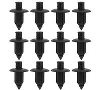 Create idea 50PCS 8mm Hole Motorcycle Rivet Fairing Trim Clips Plastic Fasteners Push Type Retaining Clips Styling Clips Replacement Parts Black