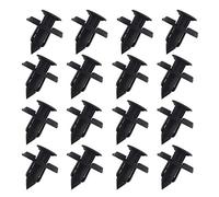 Create idea 50Pcs Car Bumper Fender Retainer Clips 0155309321 Nylon Black Push Type Rivet Fasteners For 8mm Hole Compatible With 350Z Pathfinder Primera