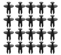 Create idea 50PCS Car Bumper Fender Retainer Clips Compatible with 3 5 7 Series 51110141033/51118174185/8174185 Plastic Push Type Rivet Fasteners