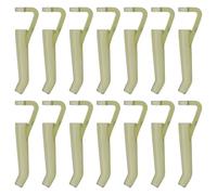 Create idea 50Pcs Pop Up Carp Fishing Tackle 20x5.5x2mm for Carp Fishing Light Green