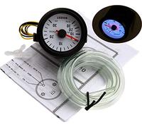 Create idea 52mm Dials PSI Motor Pointer Car Turbo Boost Gauge Blue LED Light Display + 172cm Hose