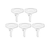 Create idea 5Pcs Engine Ignition Key Iron 55240 66711-55240 Compatible with Kubota B GL Series Broce Allmand Lay-Mor B4200 B5100 B5200