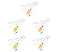 Create idea 5Pcs K Type Temperature Probe Sensor Measure Range -20~500℃ for Industry Laboratory, 1 Meter