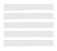 Create idea 5Pcs Pure Zinc Anode 99.995% Pure Zinc Sheet High Purity Zinc Electrode Strip For Science Lab Zinc Plating and Zinc Electroplating 1x25x152mm 19 GA