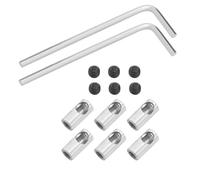 Create idea 6 Sets of Pinion Gears RC Car Model Accessory Pinion Reducer Sleeve Adapter 3.175mm to 5mm Motor Axle Conversion Sleeve Compatible with RC Motor