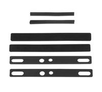 Create idea 6PCS Keyboard SpaceBar Compatible with 6.25U Mechanical Keyboard Space Space Bar Foam 12x108mm Dust-proof Strip 5x60mm Keyboard Switch Silencer Cotton Black