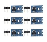 Create idea 6x AT24C256 SMD Memory Module I2C Interface Serial EEPROM 2.7-5.5V 5mA Suitable for Data Storage Module