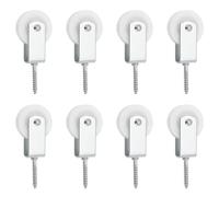 Create idea 8Pcs 40mm Pulley Rope Nylon Hanging Pulleys Clothesline