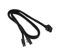 Create idea 8Pin PSU to Dual 4+4Pin CPU Modular Power Cable Compatible with Asus Rog Thor 70cm