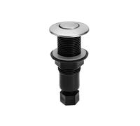 Create idea Air Switch 304 Stainless Steel Pneumatic Push Switch Air Switch Button Stainless Steel Push Button for Waste Disposal Machine Bathtubs Dishwashers