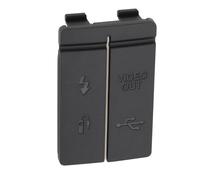 Create idea Camera USB Battery Cover Compatible with Canon EOS 40D Black