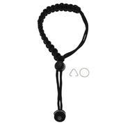 Create idea Camera Wrist Strap With 1/4 D-ring Screw Adjustable Camera Hand Strap Lanyard Compatible with Insta 360 X3 Selfie Sticks Action Cameras Black
