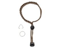 Create idea Camera Wrist Strap With 1/4 D-ring Screw Adjustable Camera Hand Strap Lanyard Compatible with Insta 360 X3 Selfie Sticks Action Cameras Brown