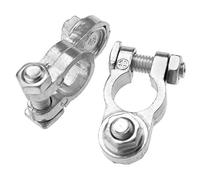 Create idea Car Electric M8 Positive & Negative Battery Terminals Connector Kit Zinc Alloy