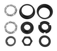 Create idea Carnk 5/16x9 24TPI BMX Cruiser Bike Set Compatible with BMX Cruiser Bike Set Compatible with Cruiser Bike Black
