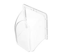 Create idea Door Bell Rain Cover Access Control Socket Waterproof Doorbell Cover Plastic Rain Cover Protection Suitable for Door Bells and Walkie Talkies, Transparent