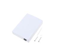 Create idea FTTH Fiber Optic Socket 120x90x25mm 2 Port Fiber Optic Terminal Junction Box Socket 2 Port Fiber Optic Socket Box for Homes Offices Shopping Malls