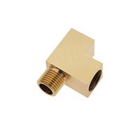 Create Idea M10x1 T-Distributor Oil Pressure Sensor Tee Adapter, Brass, 0-100 psi, Automotive
