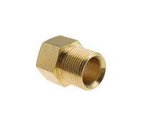 Create idea M22 15mm Male to M22 14mm Female Adapter Brass for Pressure Washer Hose Internal Thread Hose Pipe Adaoter Garden Tools