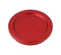 Create idea Metal Red Dust Cover M42x0.75mm Male Thread Suitable for Telescope Eyepiece Lens