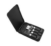 Create idea Multi-function Universal Smart Adaptor Card Storage Box 28.5cm Double Headed USB C Cable Micro-USB/Light-Ning/USB To USB C Adapter SIM Card Opener