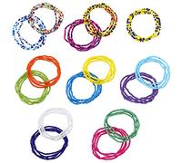 Create idea Multilayered Belly Chain Waist 15pcs Waist Bead Set Colorful Body Chain Belly Bead Summer Bikini Jewelry for Women GirlBody Beach Jewelry 15pcs Set for Girls