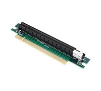 Create idea PCI Express 16x Riser Adapter Card 90 Degree Right Angle PCIe x16 Extension Card for 1U/2U Server Computer Chassis