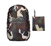 Create idea Rain Cover Backpack with Storage Bag 35L Waterproof Bag Tactical Outdoor Camping Hiking Climbing Raincover Camouflage