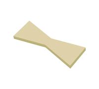 Create idea Solid Brass Bow Tie 70mm x 26mm x 4mm Slot Cutting Wooden Bow Tie Professional Butterfly Inlay Bow Tie Inlay Butterfly Inlay for Bowtie Inlay Woodworking